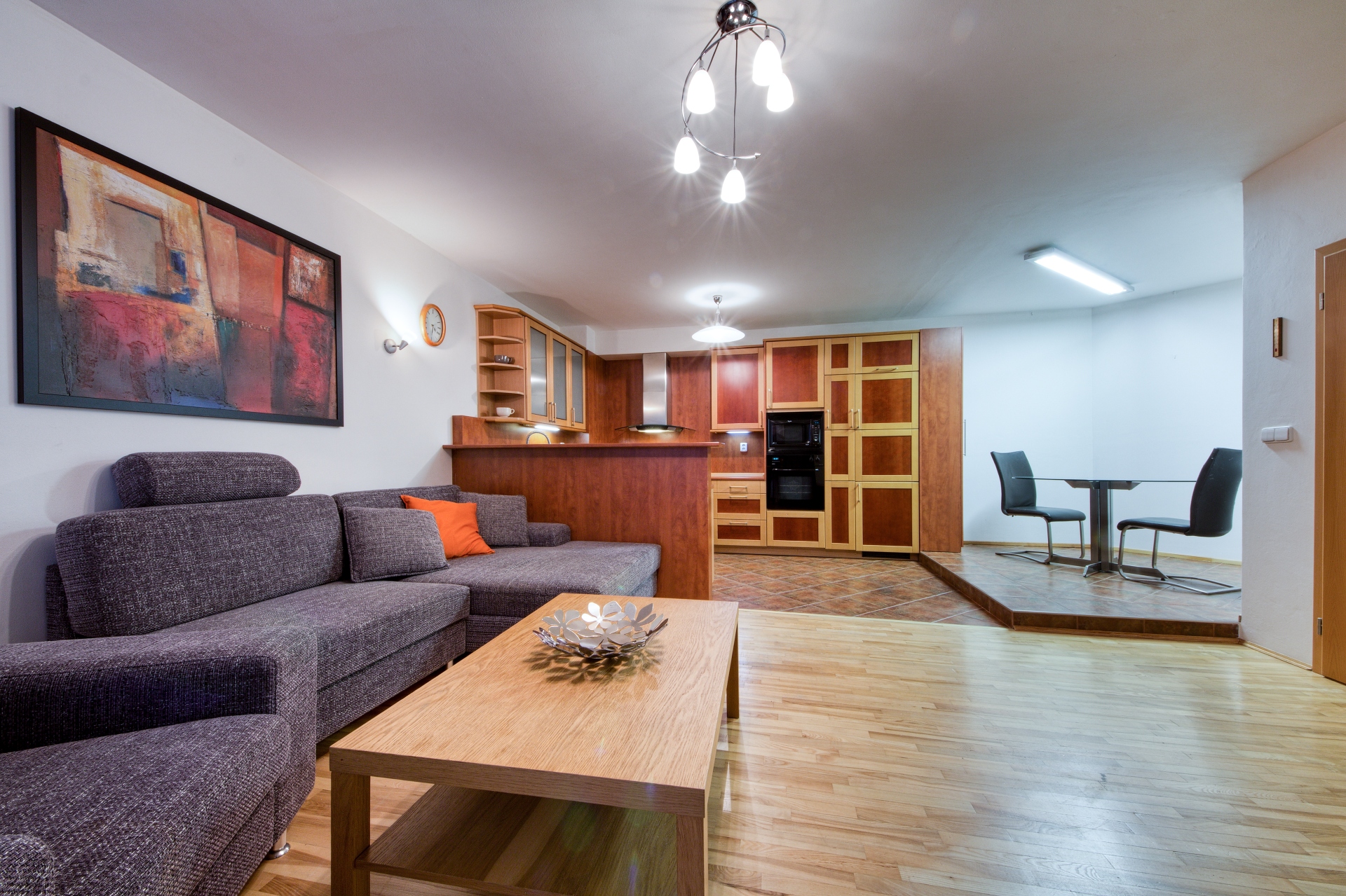 PRONÁJEM PROSTORNÉHO BYTU 2+KK S TERASOU A GARÁŽÍ – foto 2